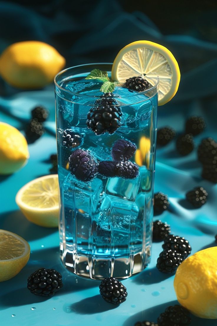 blackberry mocktail! 🌿
